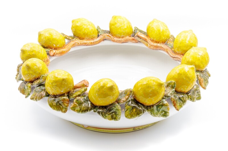 CENTERPIECE WITH LEMONS