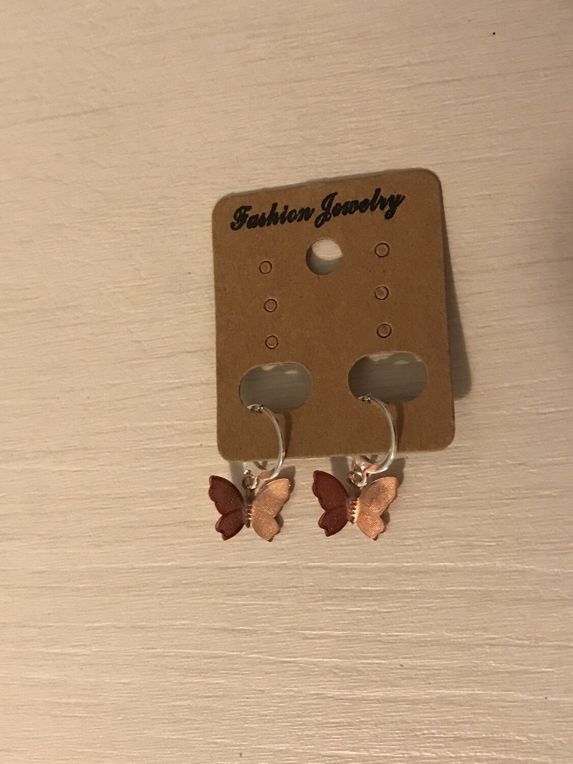 Mariposas oro rosa