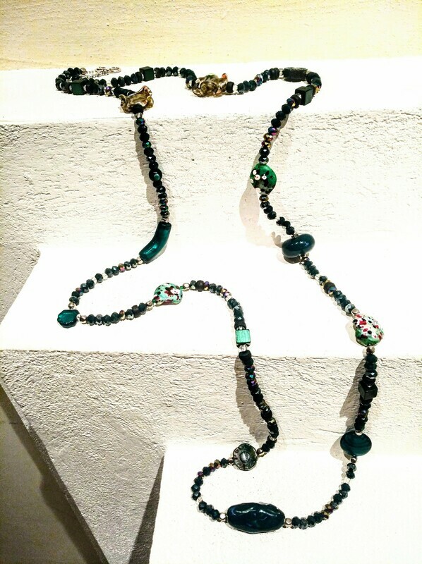 Collana morbida Verde