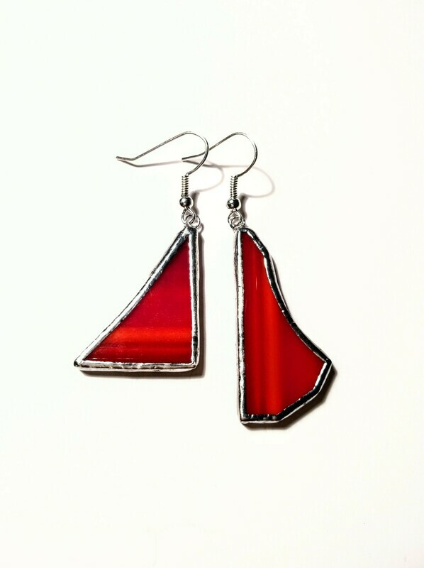 Orecchini Red Lines