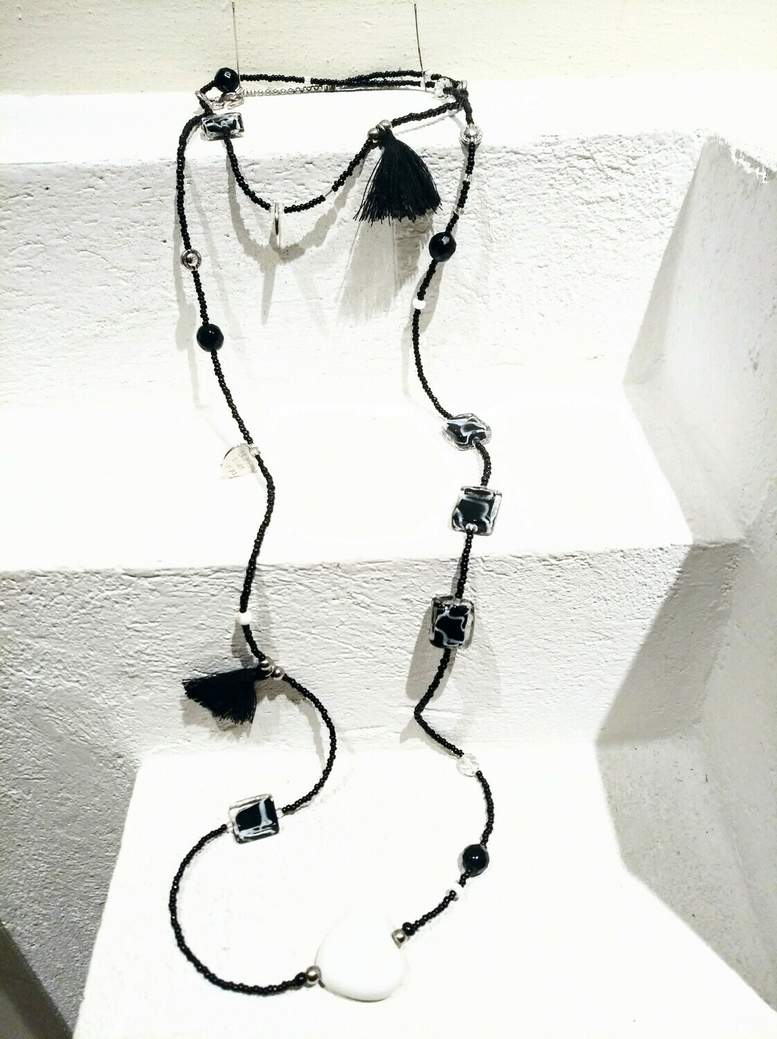 Collana morbida Nera