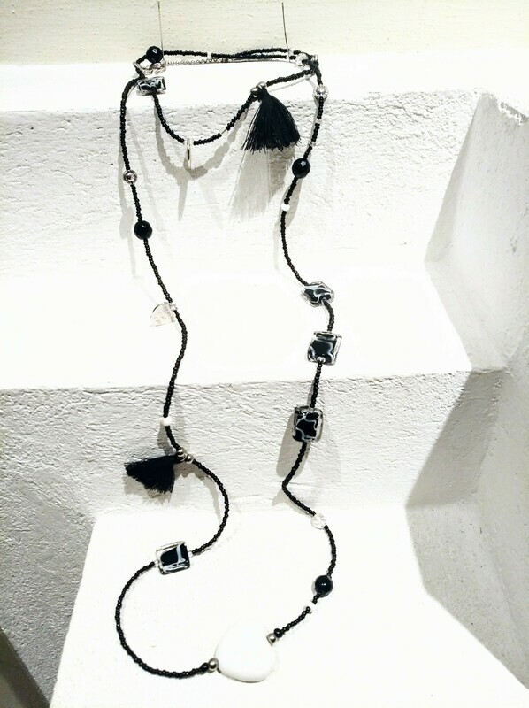 Collana morbida Nera