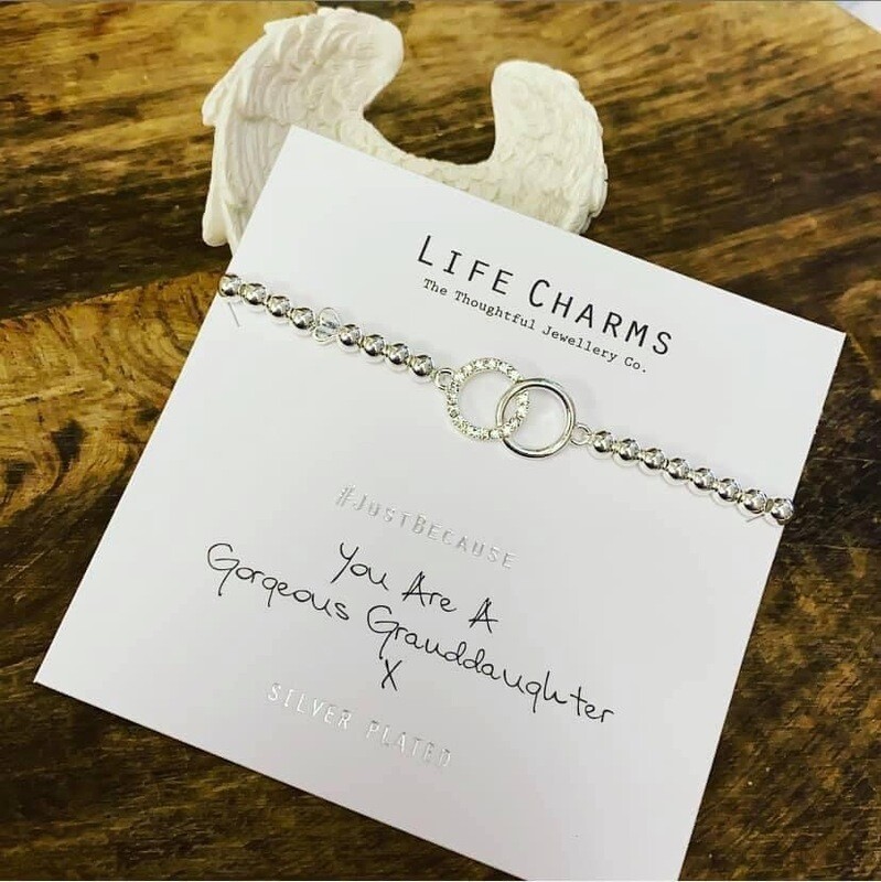 Gorgeous Granddaughter Bracelet By Life Charms