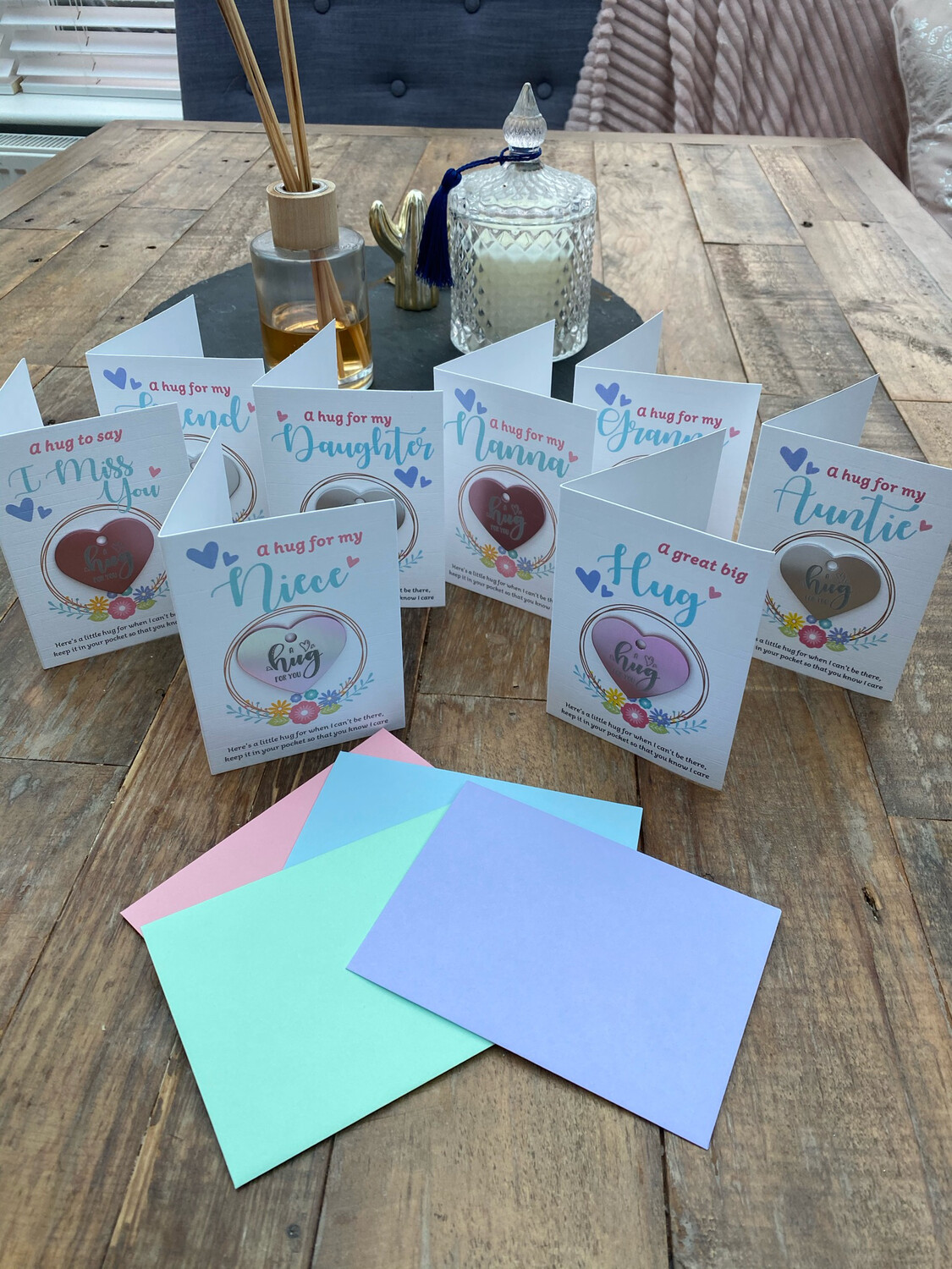 Floral Wreath - Little Hug Card