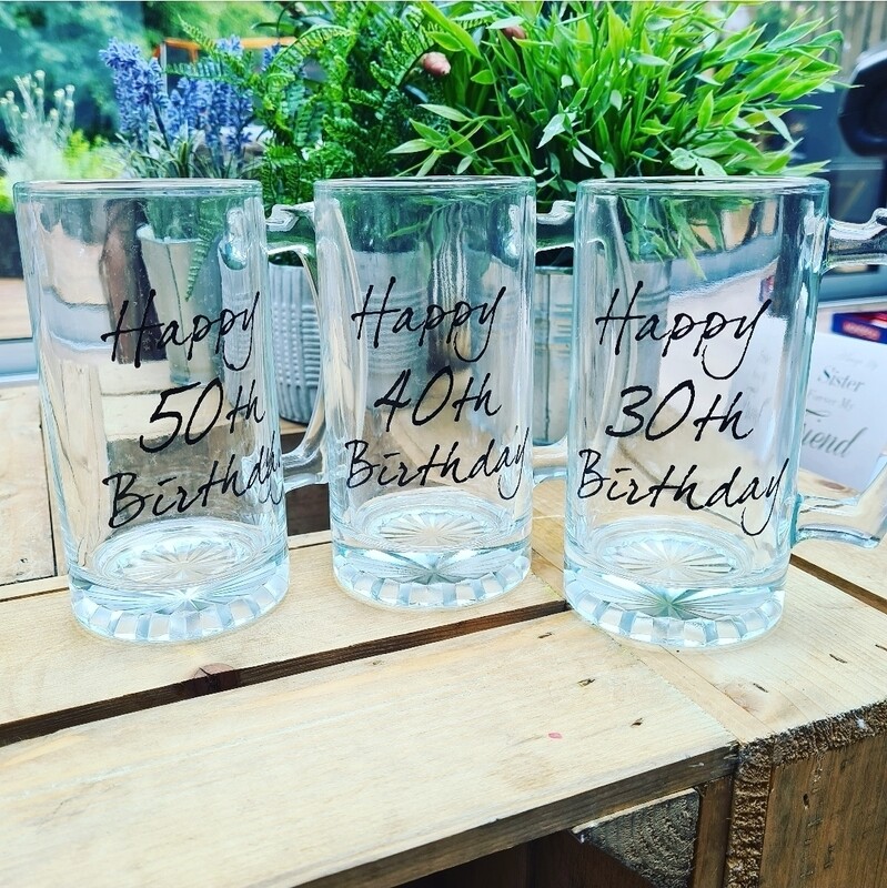 Age Related Beer Tankards  