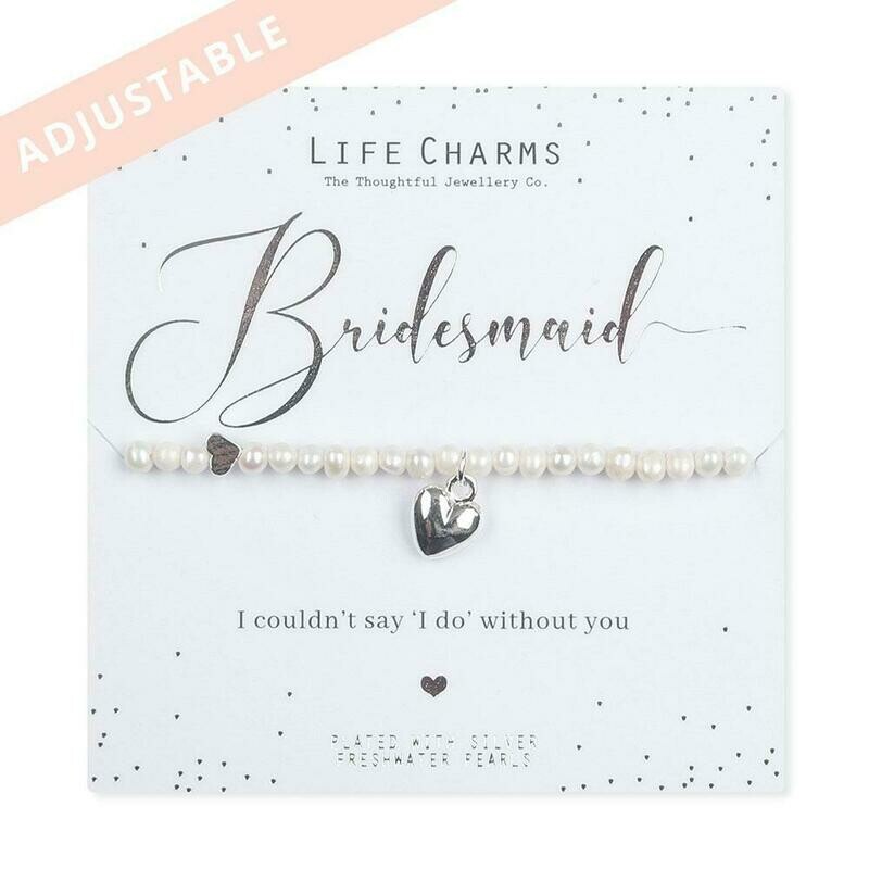 Will You Be My Bridesmaid Bracelet By Life Charms