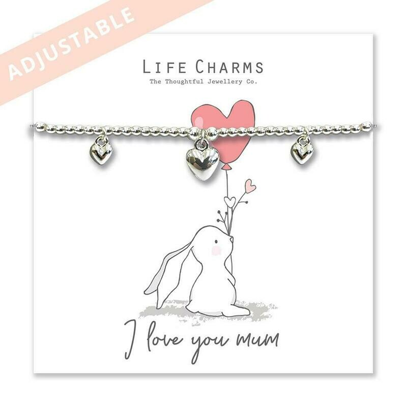I Love You Mum Bracelet By Life Charms