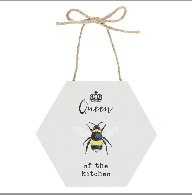 QUEEN OF THE KITCHEN HANGING SIGN