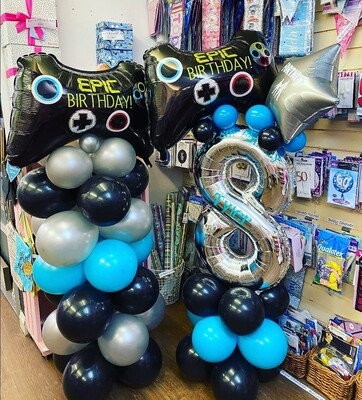 Gaming balloons controller tower