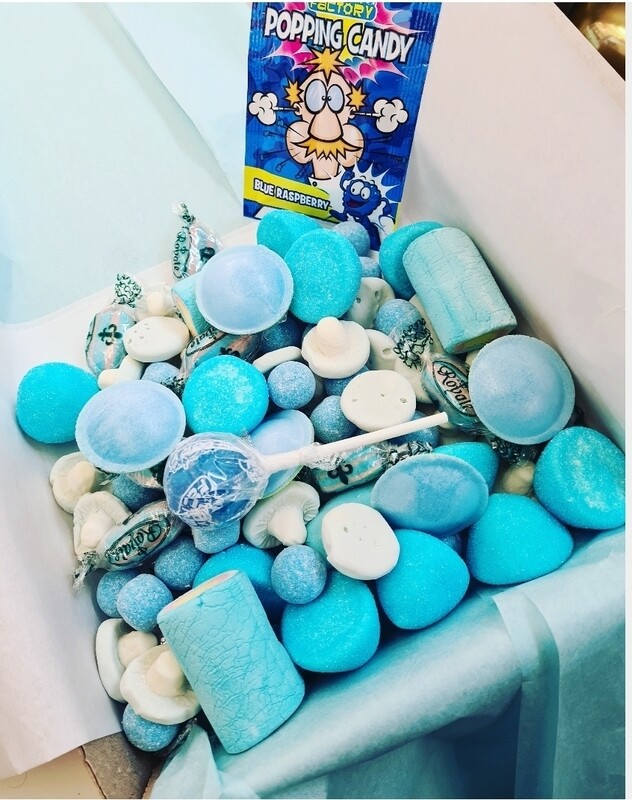 Blue pizza sweet box 500g