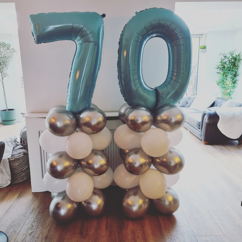 XLarge balloon number coloum (price per number)