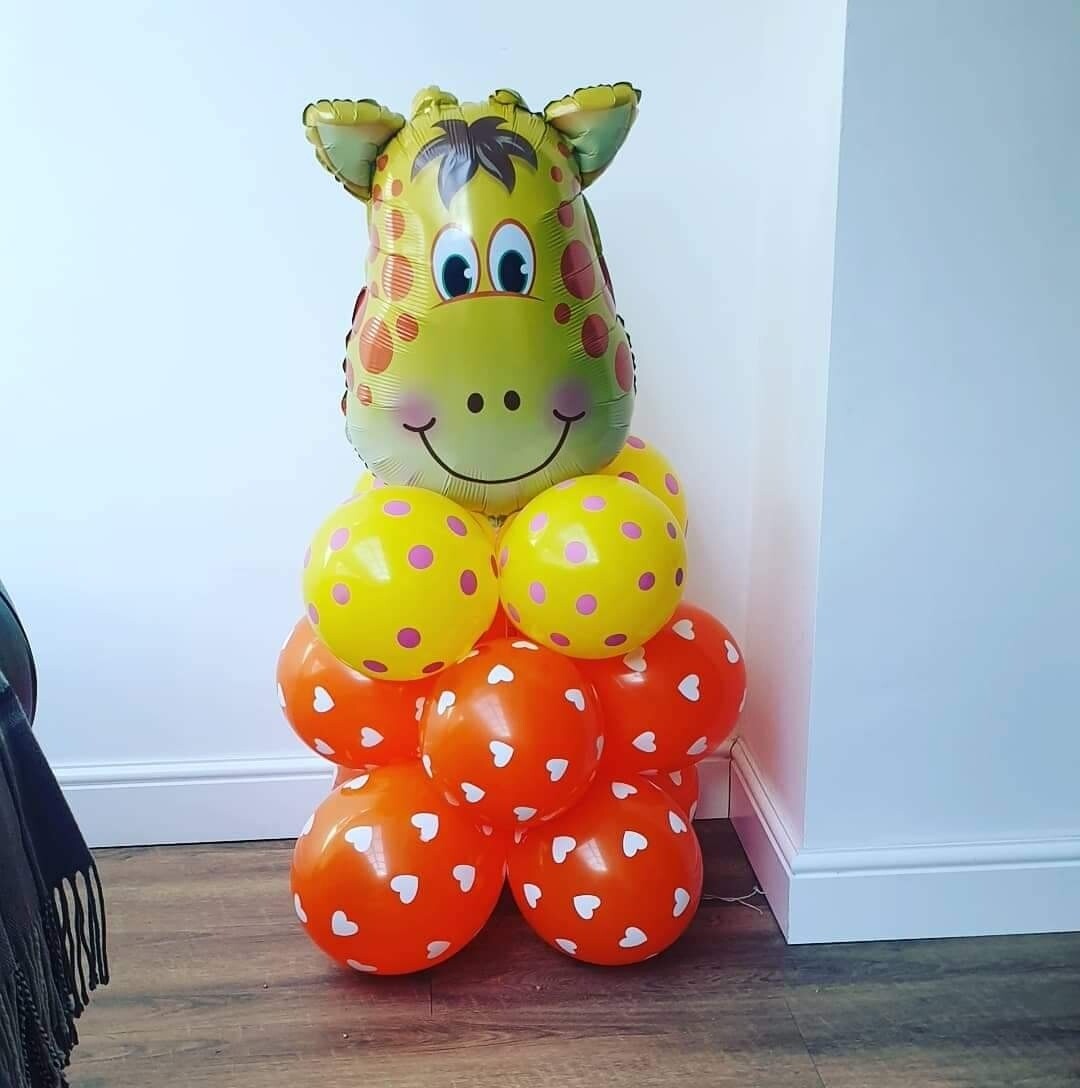 Animal balloon coloum 