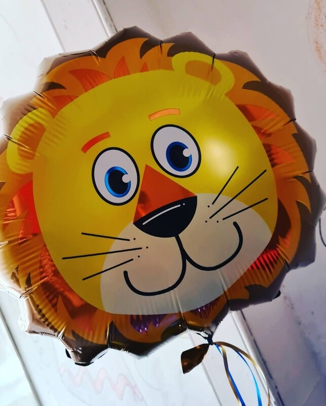 Animal balloon floating 