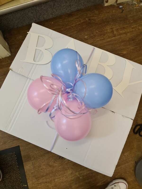 Gender reveal box