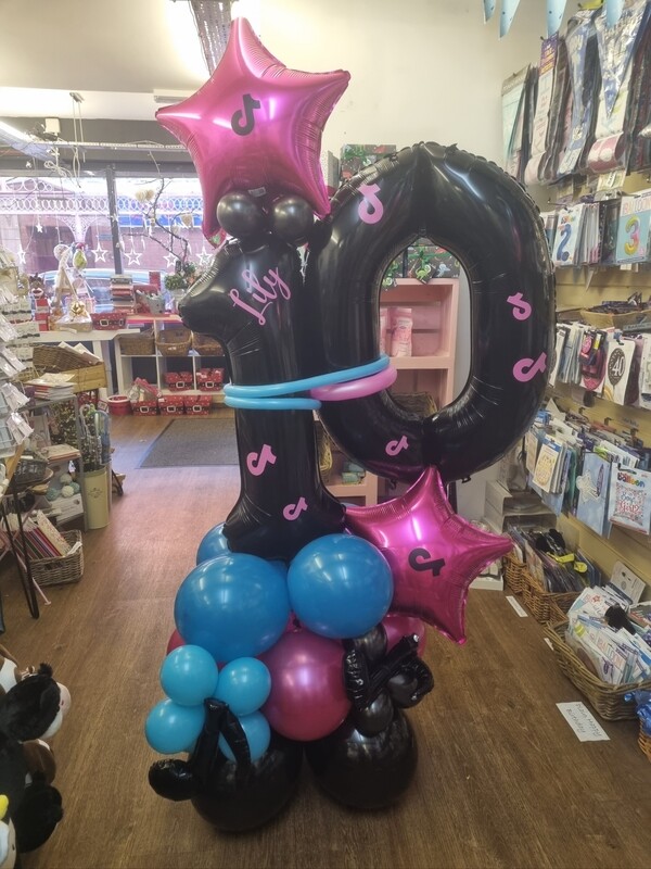 Tiktok Balloon display 