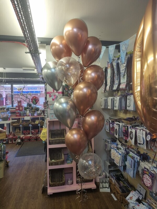 1 x Bunch 16 latex balloons 