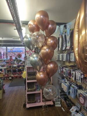 1 x Bunch 16 latex balloons 