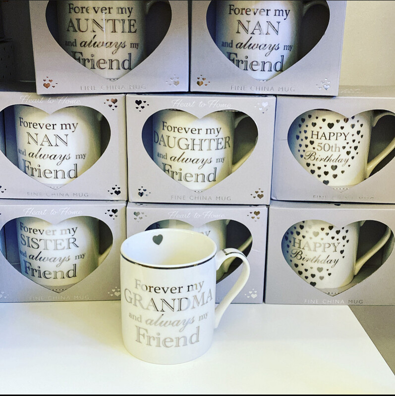 Relative China Cup .. Auntie, Nan, Daughter, Sister, Friend, Grandma