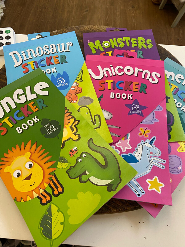 Children’s Sticker Books - Unicorn/Mermaid/Dinosaur/Jungle/Monster