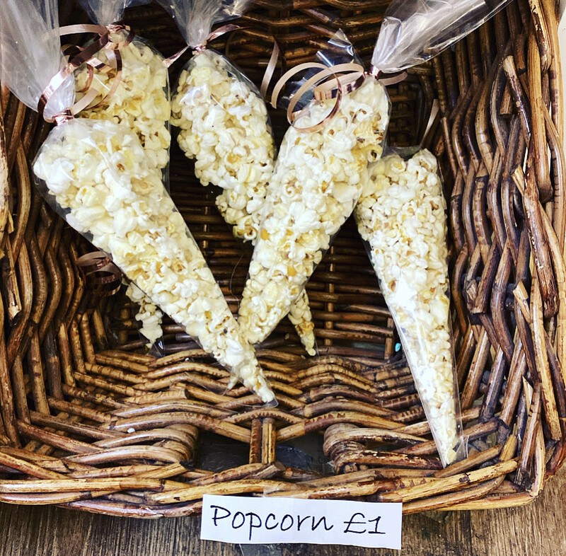 Popcorn Cones - Perfect Movie Night Treat