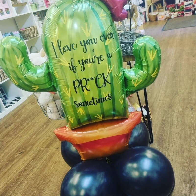 Cactus balloon set
