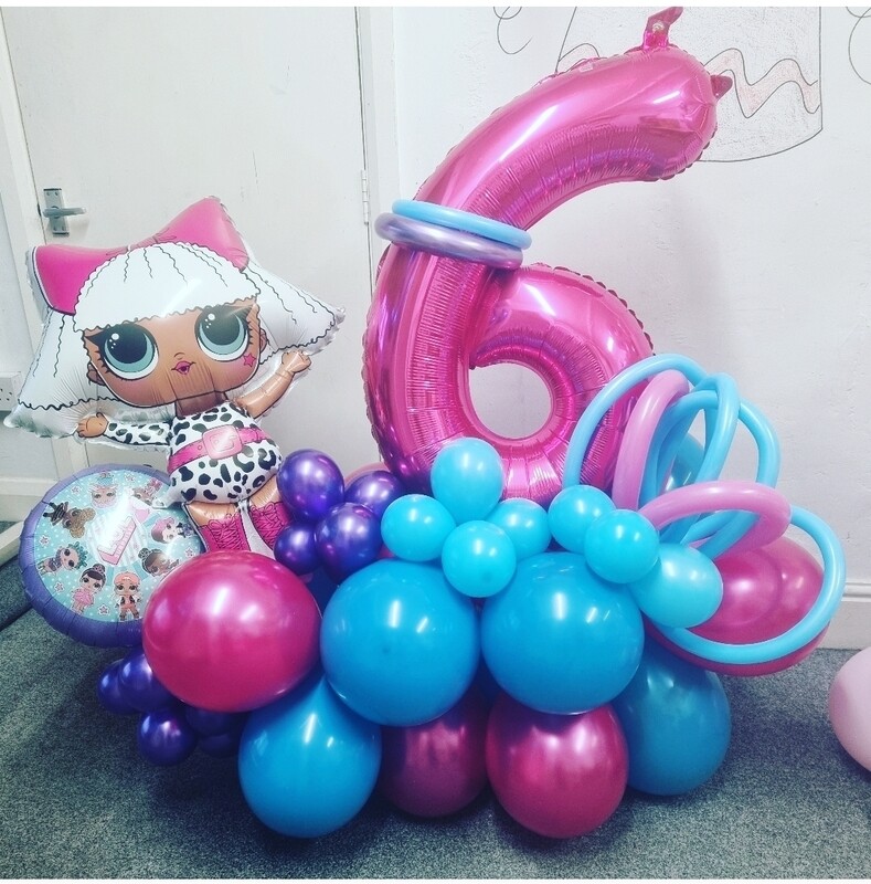 LOL Balloon number display