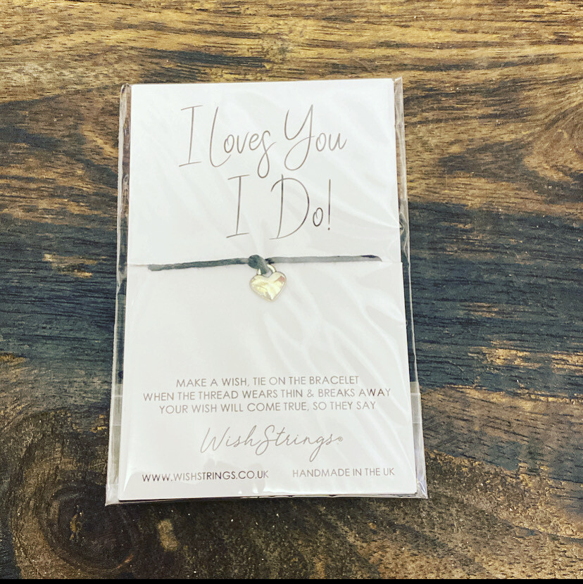 I Loves You I Do! - Wish String Bracelet