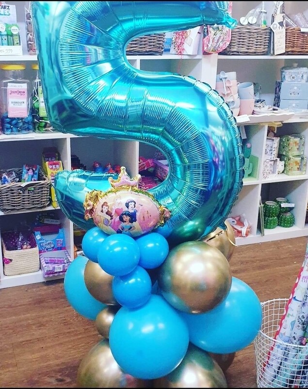 Disney Princess balloon display