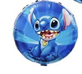 Stitch 18” Foil Round Balloons