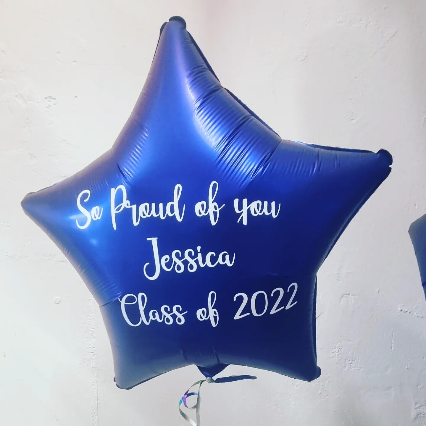 School leaver personalised balloon