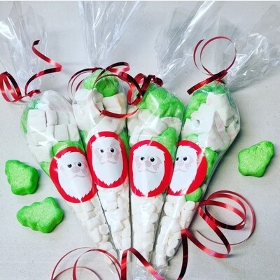 Christmas Mallow cones