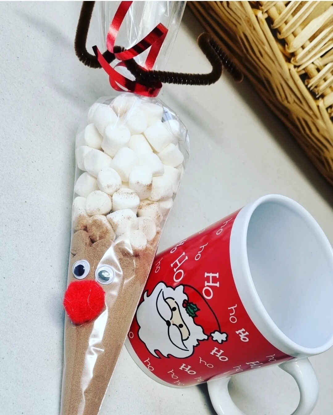 Christmas mug &amp; Reindeer hot chocolate