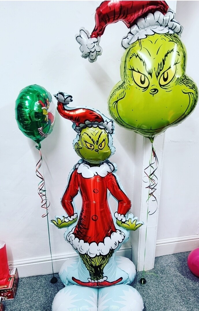 Grinch air loomz giant balloon