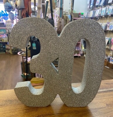 Sparkle age table center piece 