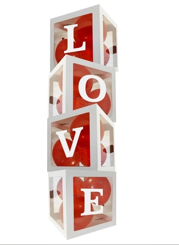 Love balloon boxes