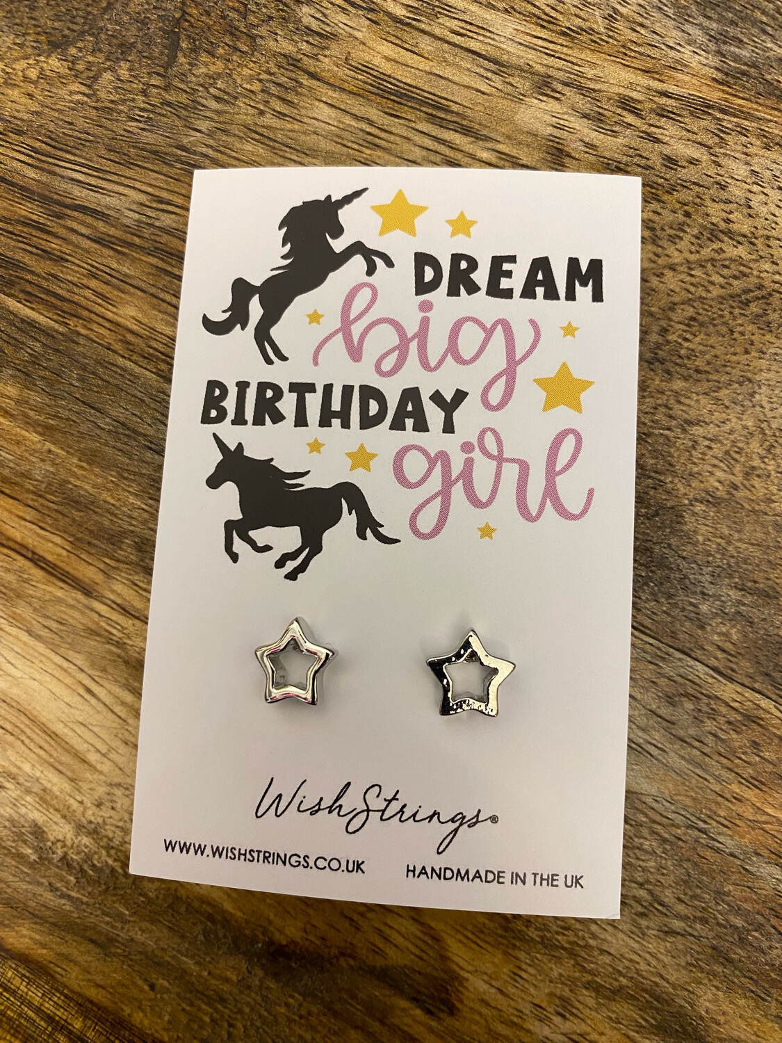 Dream Big Birthday Girl Earrings