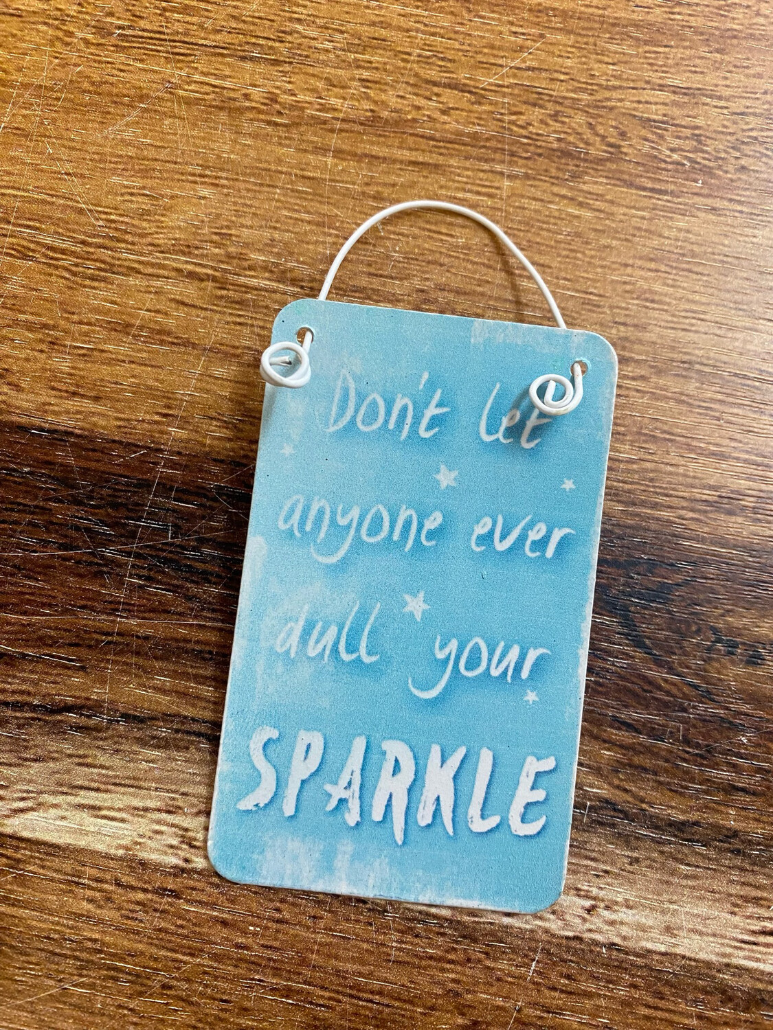 Don’t Let Anyone Ever Full Your Sparkle - Metal Pkaque