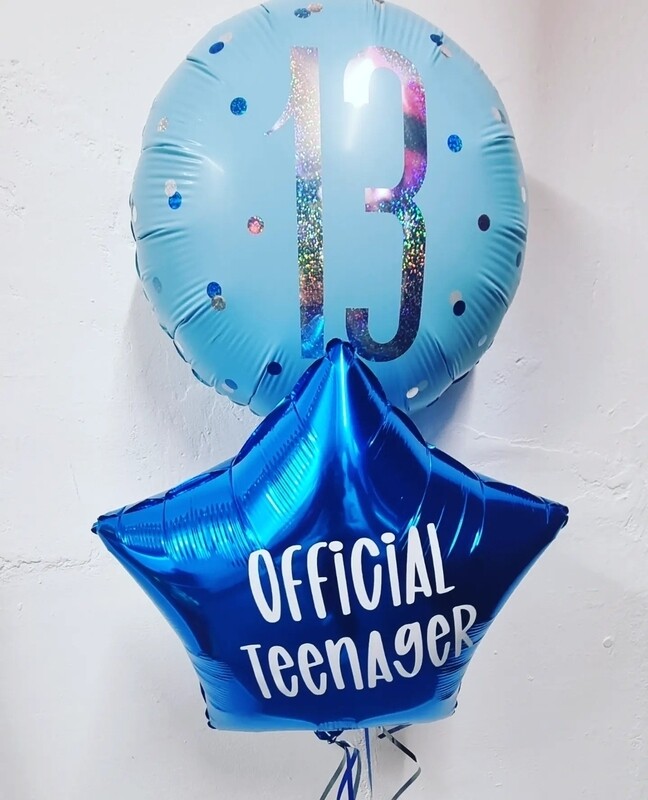 Teenager Balloon bunch