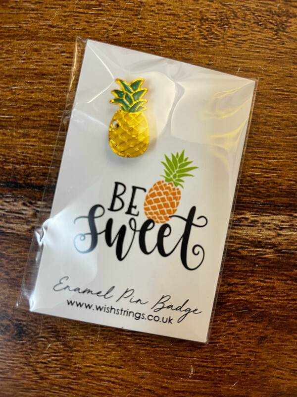 Pineapple Pin Badge By Wish String