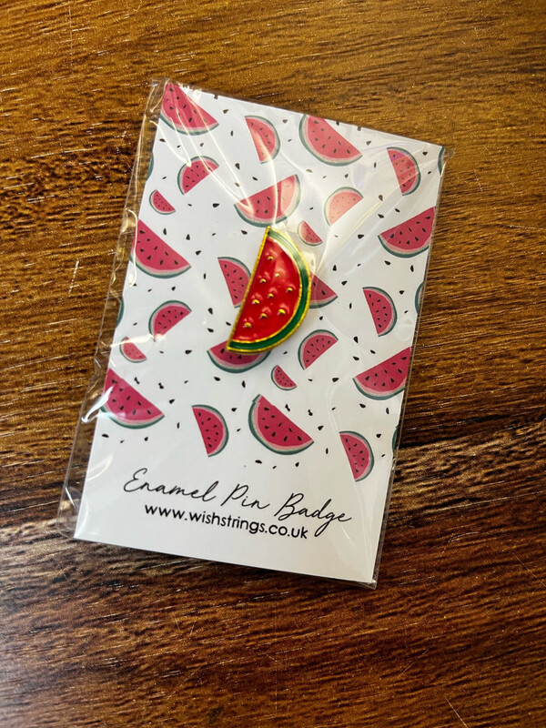 Melon Pin Badge By Wish String