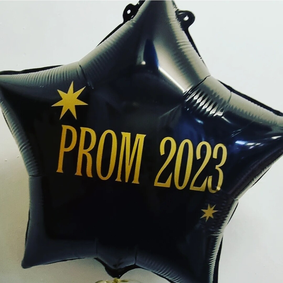 Personalised prom balloon