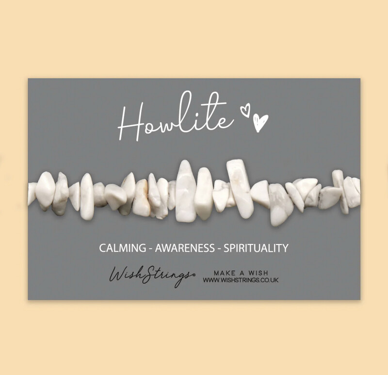 HOWLITE - Gemstone Chip Bracelet