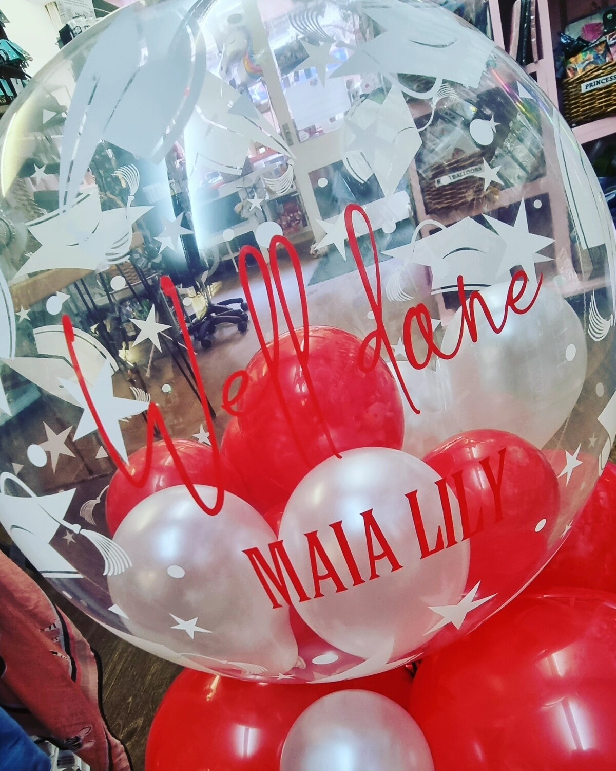 Personalised EXAM RESULTS bubble balloon