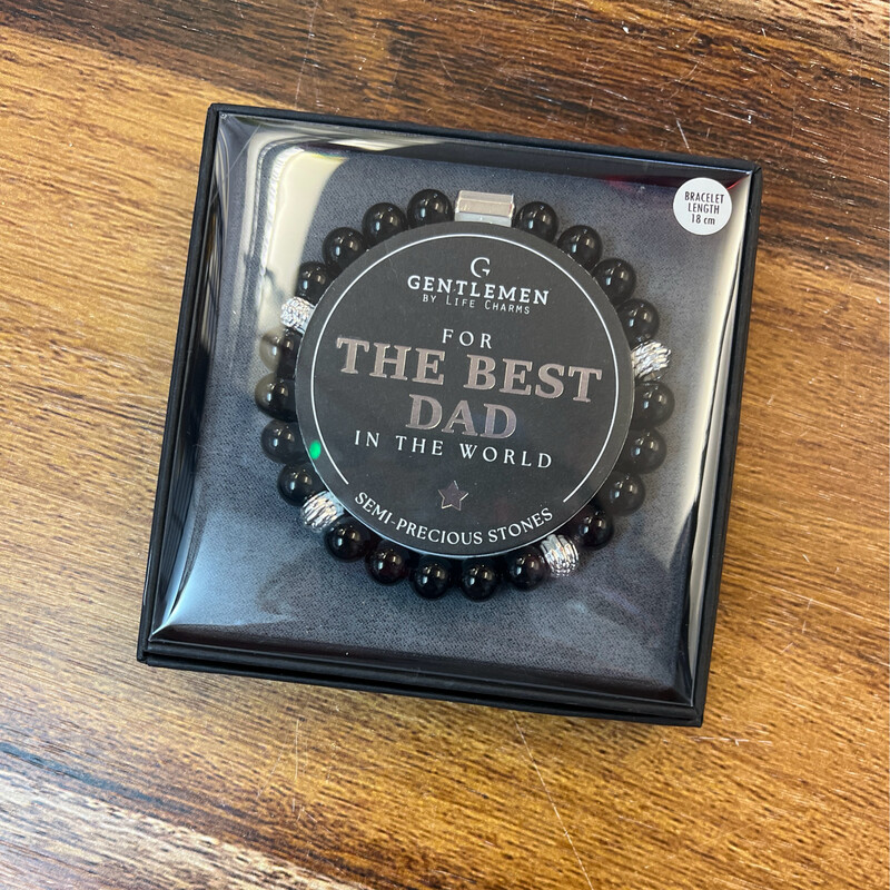 The Best Dad In The World Bracelet By Life Charms