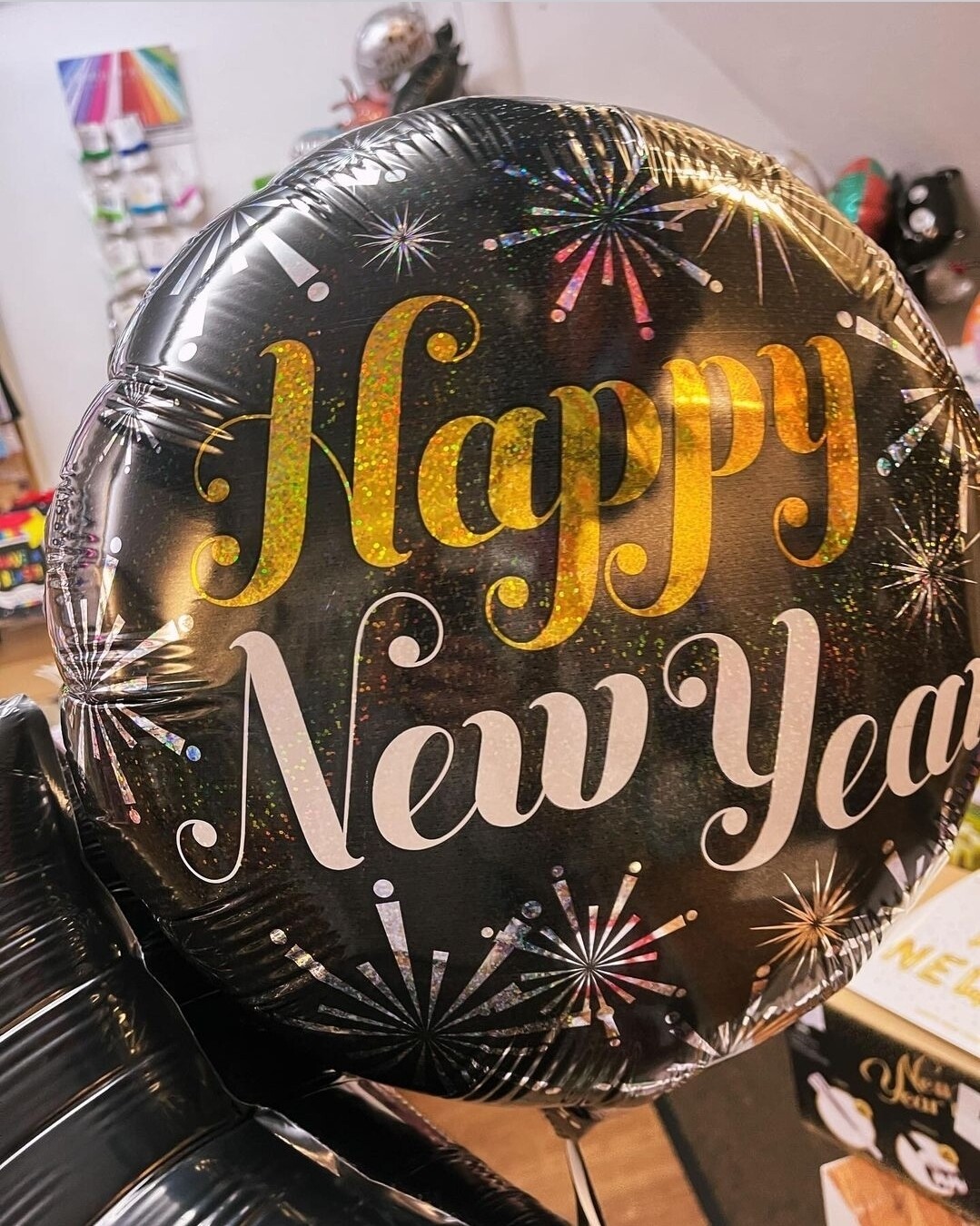 New years eve foil balloon