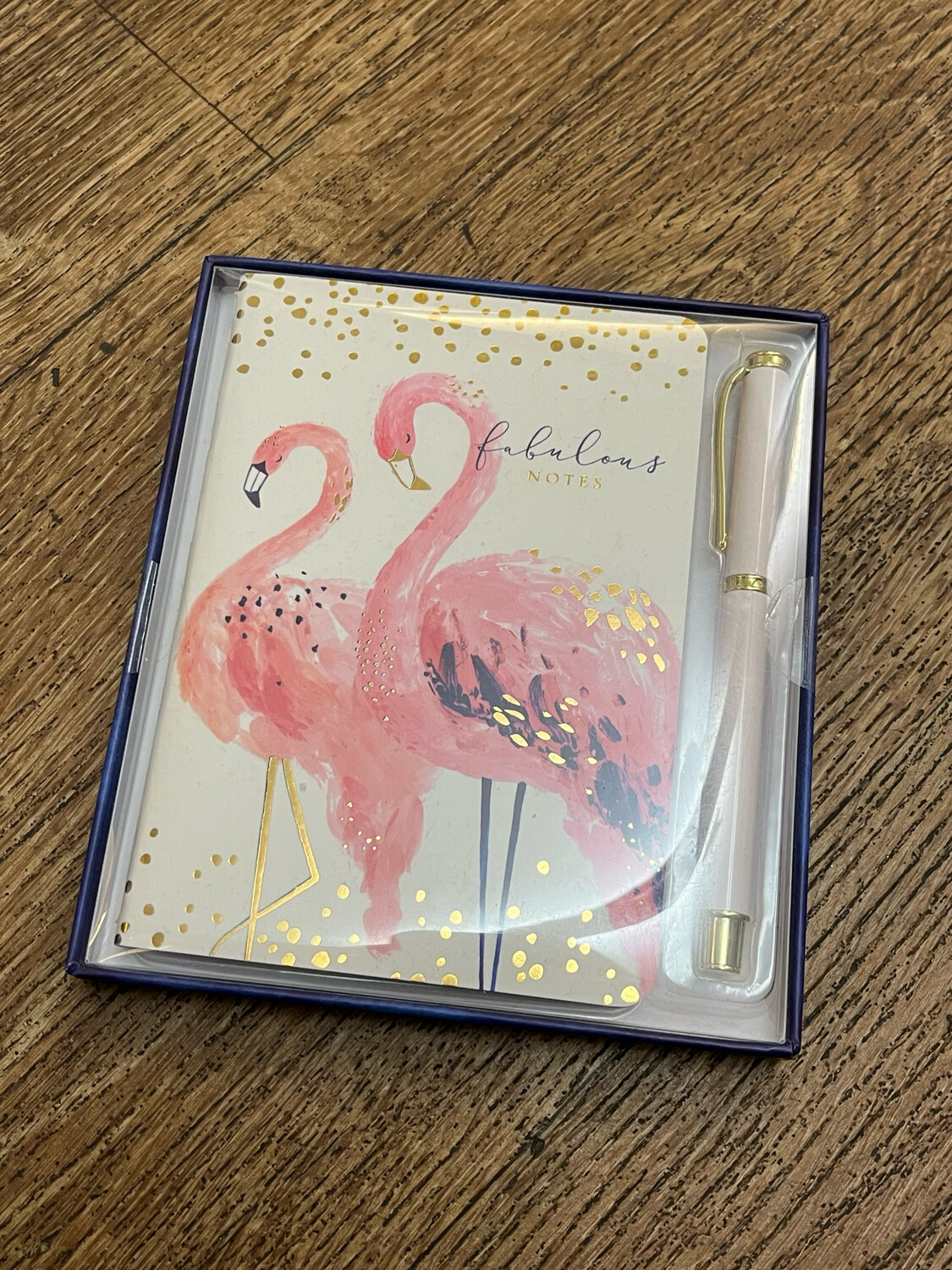 Flamingo Book And Pen