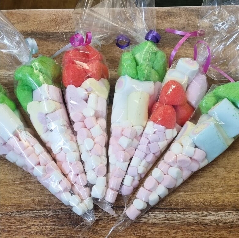 Marshmallow cone