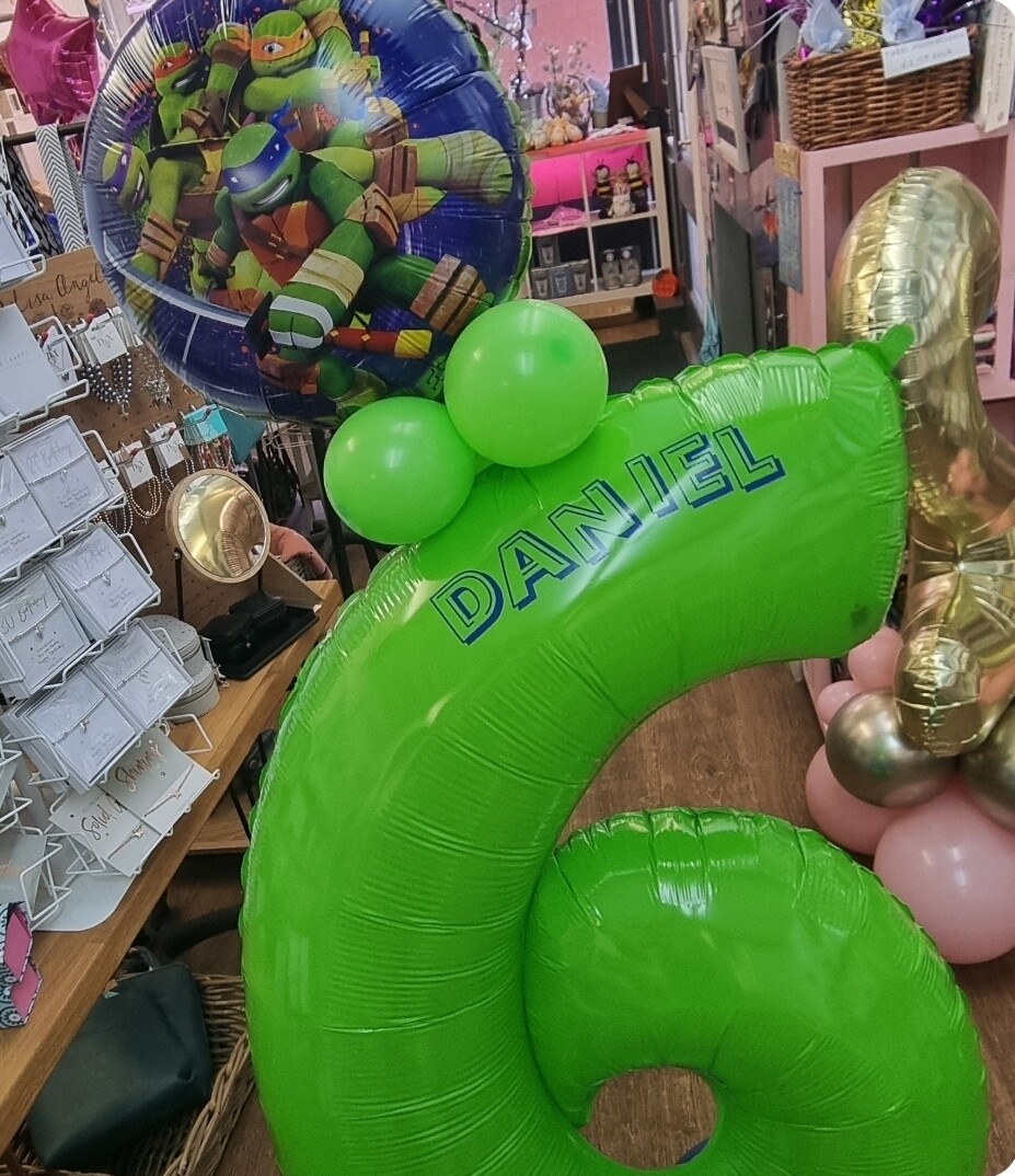 TMNT TURTLES balloons coum
