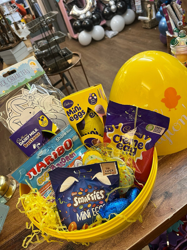 Family Filled Plastic Easter Egg