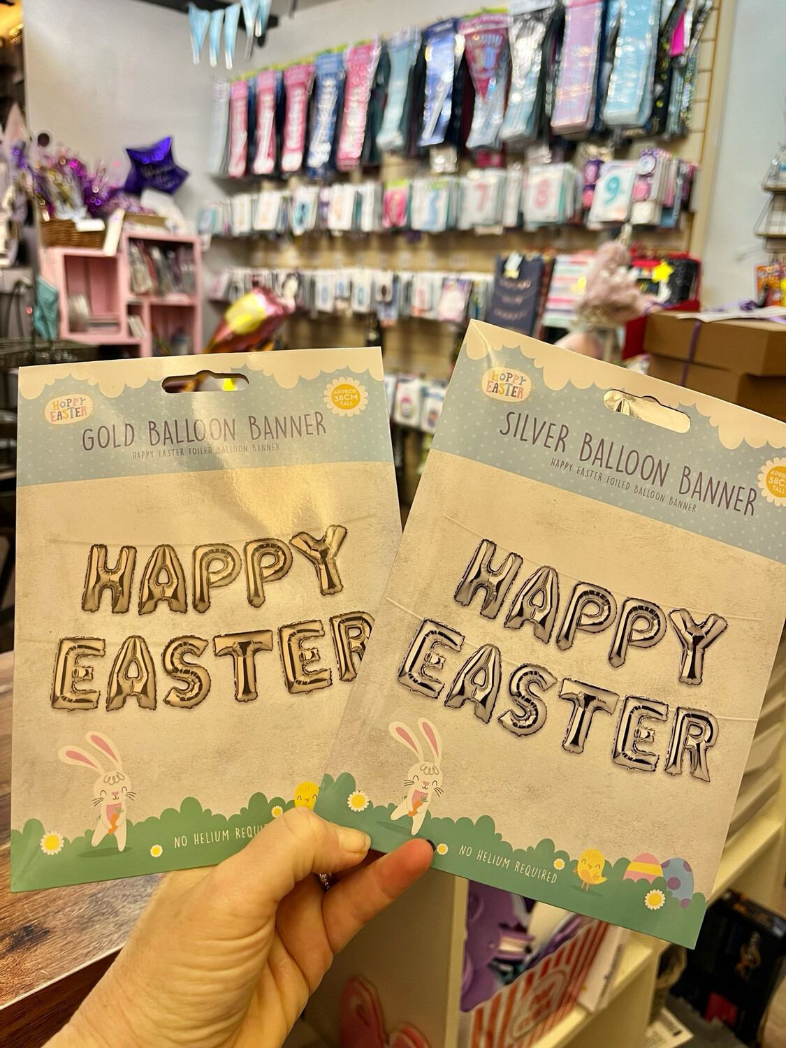 Happy Easter Foil Banner